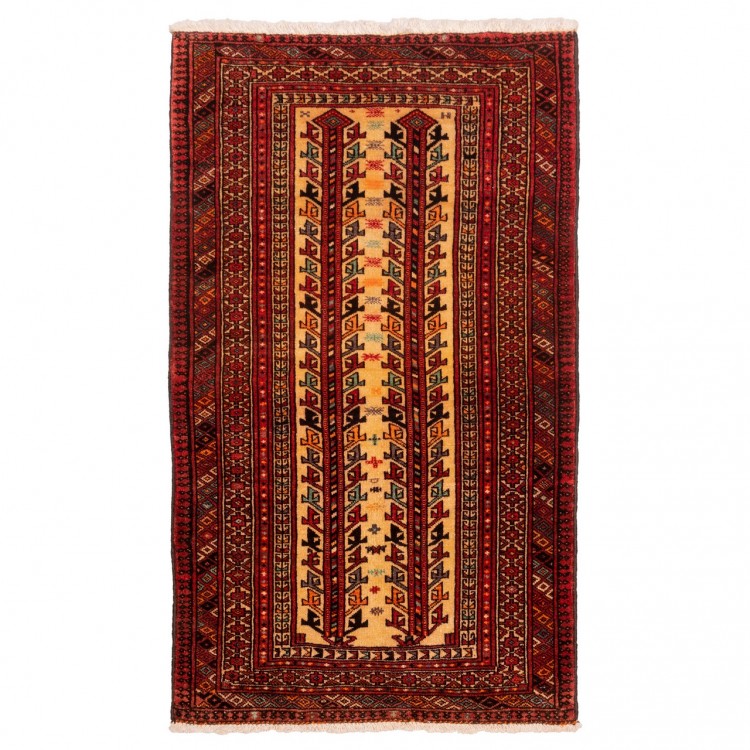 Tappeto persiano Baluch annodato a mano codice 188048 - 78 × 133