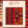 Tapis persan Baluch fait main Réf ID 188049 - 90 × 134