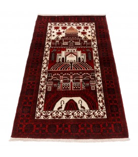 Tapis persan Baluch fait main Réf ID 188071 - 97 × 173