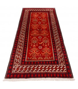 Tappeto persiano Baluch annodato a mano codice 188074 - 103 × 208