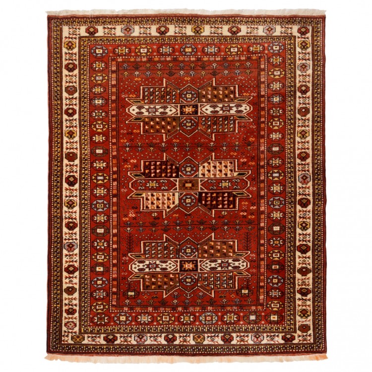 Tapis persan Baluch fait main Réf ID 188077 - 128 × 155