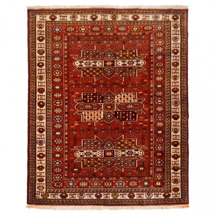 Tappeto persiano Baluch annodato a mano codice 188077 - 128 × 155