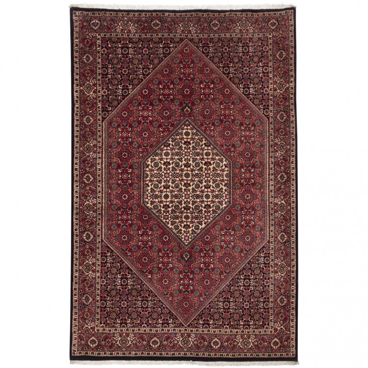 Tappeto persiano Bijar annodato a mano codice 187016 - 111 × 176