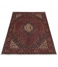 Tappeto persiano Bijar annodato a mano codice 187020 - 110 × 170
