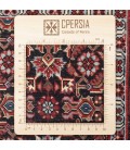 Tappeto persiano Bijar annodato a mano codice 187047 - 108 × 169
