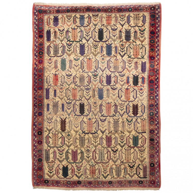 Tapis persan Sirjan fait main Réf ID 187145 - 127 × 176