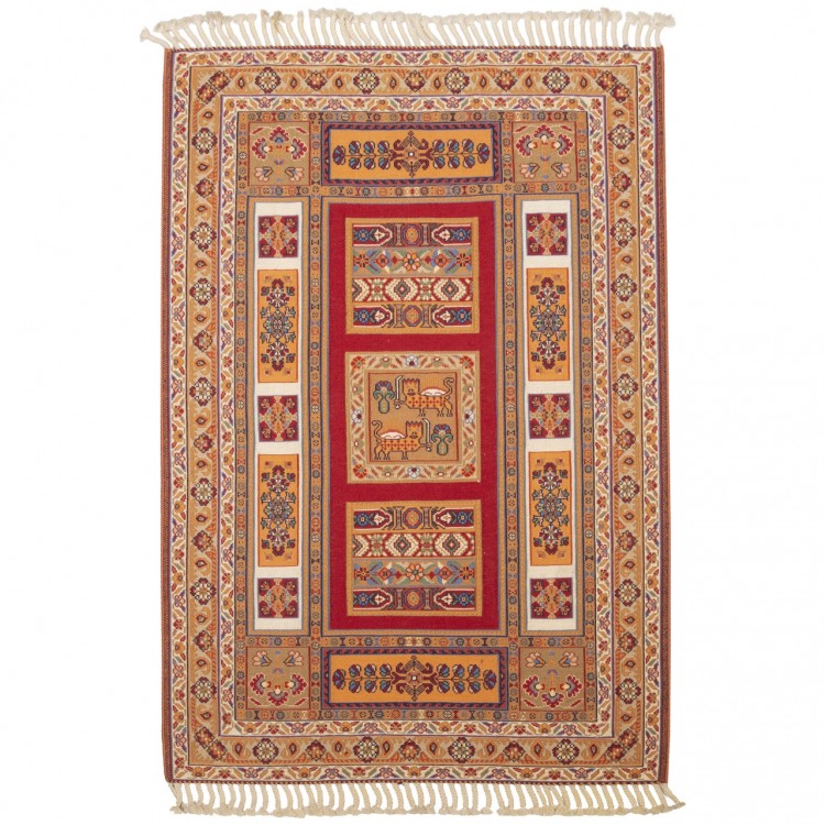 Kilim persan Sirjan fait main Réf ID 187146 - 83 × 120