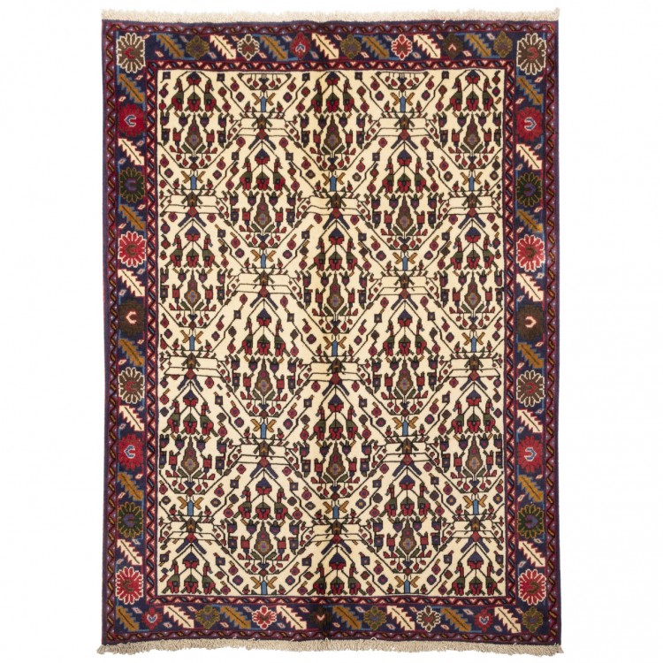 Tapis persan Sirjan fait main Réf ID 187154 - 116 × 151