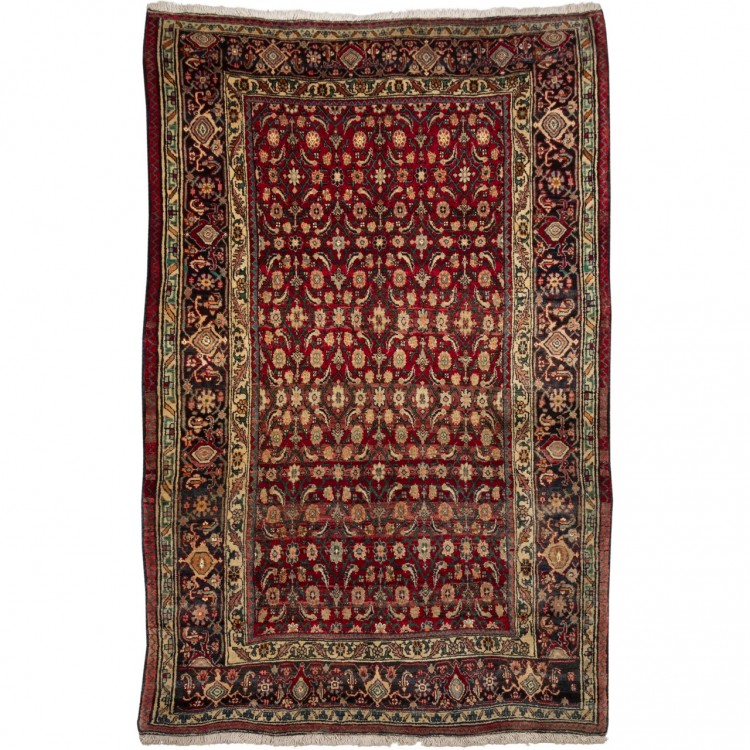 Tapis persan Bijar fait main Réf ID 187158 - 130 × 197