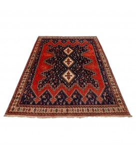 Tapis persan Sirjan fait main Réf ID 187215 - 152 × 211