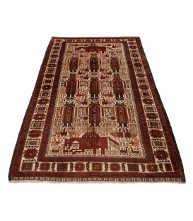 Tapis persan Zabul fait main Réf ID 187226 - 117 × 197