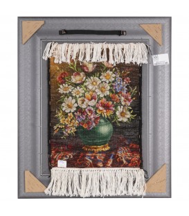 Tableau tapis persan Tabriz fait main Réf ID 902246