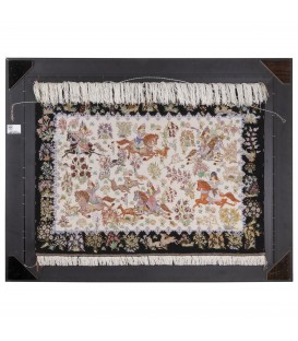 イランの手作り絵画絨毯 コム 番号 902214