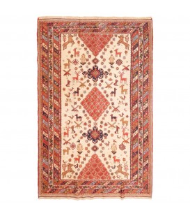 El Dokuma Kilim Sirjan 187397 - 113 × 182