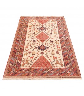 Kilim persiano Sirjan annodato a mano codice 187397 - 113 × 182