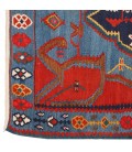 Handgeknüpfter Shahsevan Kelim Ziffer 187405