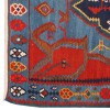 Kilim persiano Shahsevan annodato a mano codice 187405 - 137 × 217