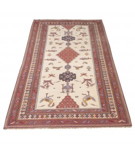 Kilim persiano Sirjan annodato a mano codice 187372 - 120 × 197