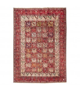 Kilim persiano Meshgin Shahr annodato a mano codice 187375 - 201 × 281