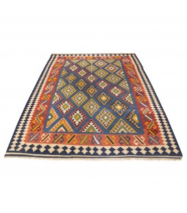 Kilim persan Qashqai fait main Réf ID 187377 - 167 × 218