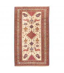 Kilim persiano Sirjan annodato a mano codice 187378 - 114 × 200