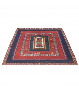 Kilim persan Khorasan fait main Réf ID 187387 - 146 × 142