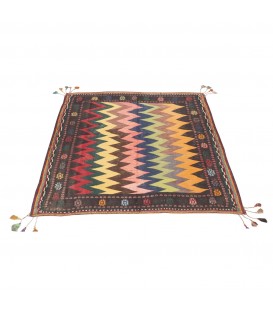 El Dokuma Kilim Sirjan 187388 - 125 × 128