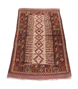 Kilim persiano Quchan annodato a mano codice 187422 - 82 × 137