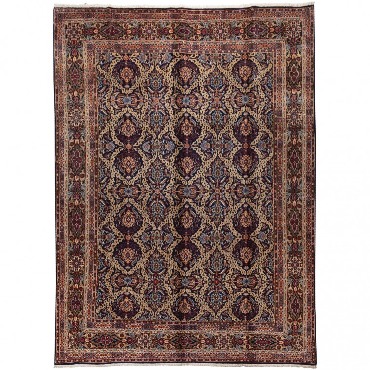 Tapis persan Mud Birjand fait main Réf ID 187325 - 290 × 391