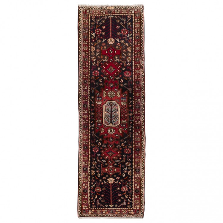 Tapis persan Khamseh fait main Réf ID 187452 - 89 × 277