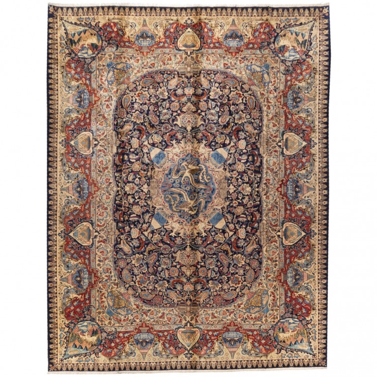 Tapis persan Kachmar fait main Réf ID 187361 - 302 × 388