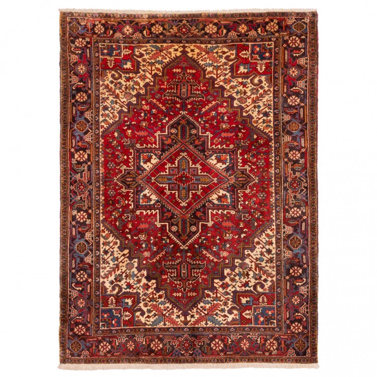 Tapis persan Heriz fait main Réf ID 179222 - 190 × 265