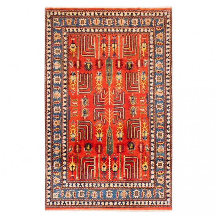 Персидский ковер ручной работы Сабзевар Код 179246 - 207 × 304