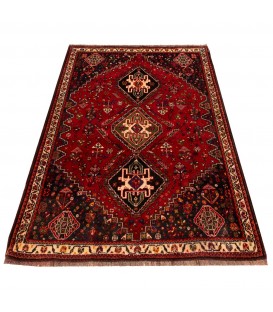 Tapis persan Shiraz fait main Réf ID 179343 - 112 × 155