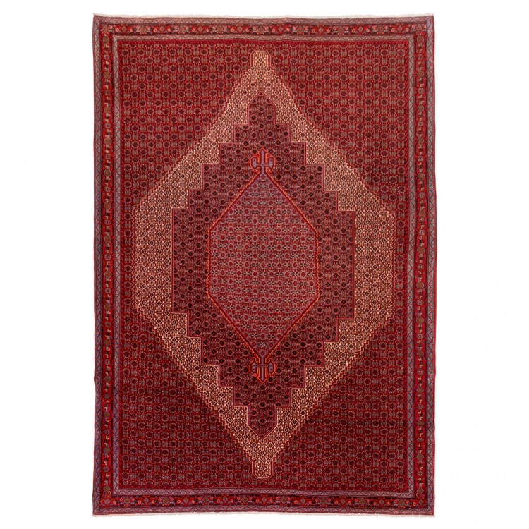 Tappeto persiano Sanandaj annodato a mano codice 179257 - 207 × 304