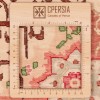 Tappeto persiano Tabriz a disegno pittorico codice 902262