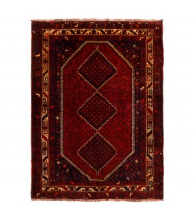 Tapis persan Shiraz fait main Réf ID 179267 - 197 × 270