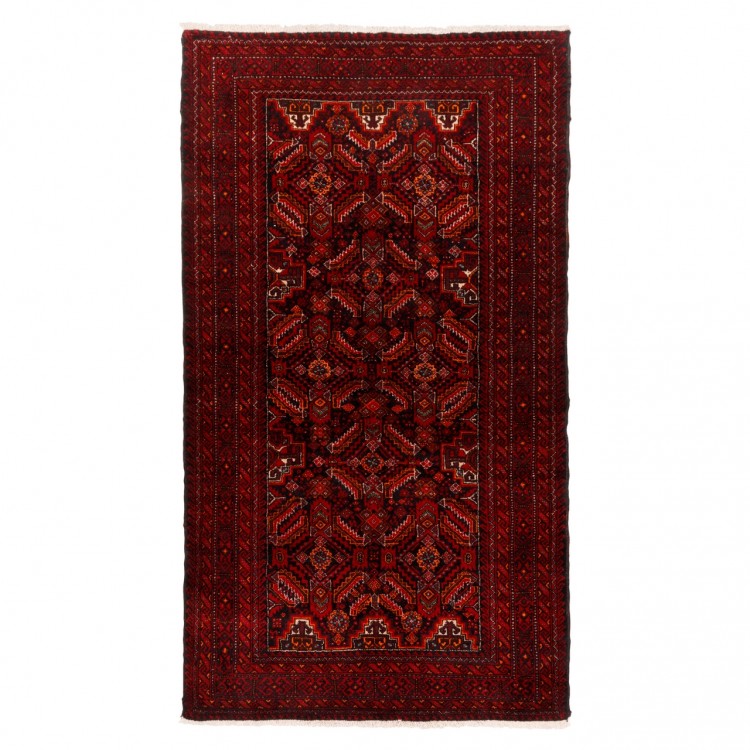 Tapis persan Baluch fait main Réf ID 179273 - 105 × 187