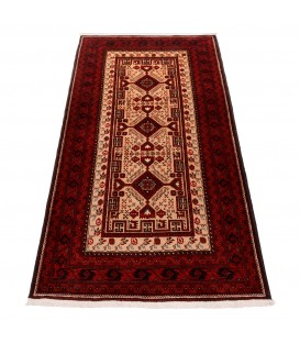 Tapis persan Baluch fait main Réf ID 179285 - 107 × 207