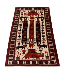 Tapis persan Baluch fait main Réf ID 179288 - 91 × 169