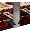 فرش دستباف قدیمی ذرع و نیم بلوچ کد 179288