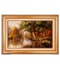 Tappeto persiano Tabriz a disegno pittorico codice 902310