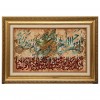イランの手作り絵画絨毯 タブリーズ 番号 902343