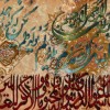 イランの手作り絵画絨毯 タブリーズ 番号 902343