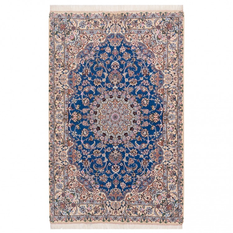 Tapis persan Nain fait main Réf ID 180093 - 131 × 204