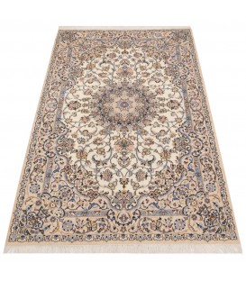 Tapis persan Nain fait main Réf ID 180096 - 132 × 211