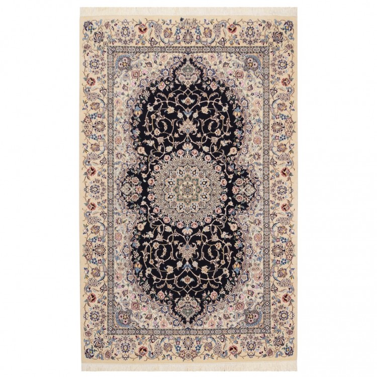 Tapis persan Nain fait main Réf ID 180099 - 136 × 205