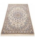 Tappeto persiano Nain annodato a mano codice 180113 - 102 × 150