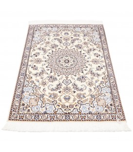 Tapis persan Nain fait main Réf ID 180146 - 90 × 128