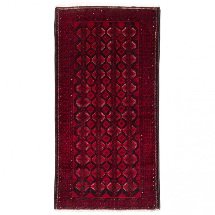 Tapis persan Baluch fait main Réf ID 141124 - 99 × 190